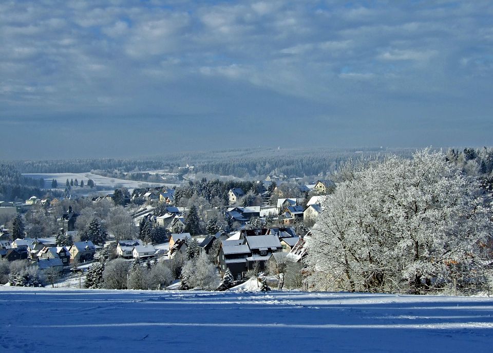 Waldstueble in Ernstthal - Bildergallerie Umgebung im Winter  